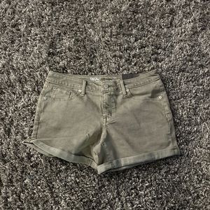 Never worn green shorts!